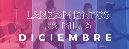 Lanzamientos Les Mills Diciembre